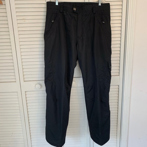 SPYDER Thinsulate Entrant Dermizax Ski Snowboard Pants Mens XL Black Insulated
